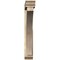 Ekena Millwork Thorton Traditional Rough Sawn Bracket w/ Offset Brace, Douglas Fir, 6"W x 40"D x 40"H BKT0604X40X40THR01RDF - alternate 4